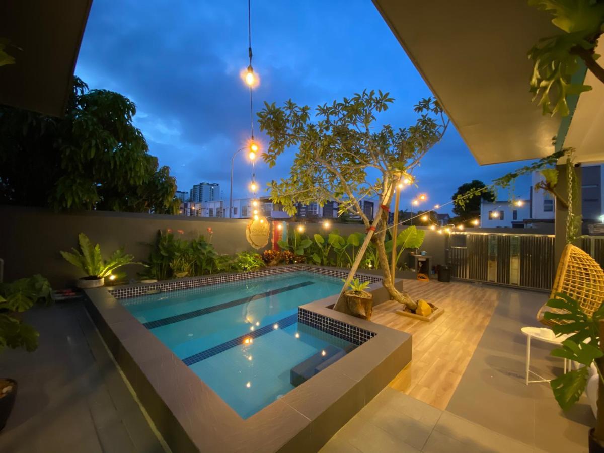 D Niice Garden View With Private Pool Bukit Indah, Johor Bahru Villa Eksteriør billede